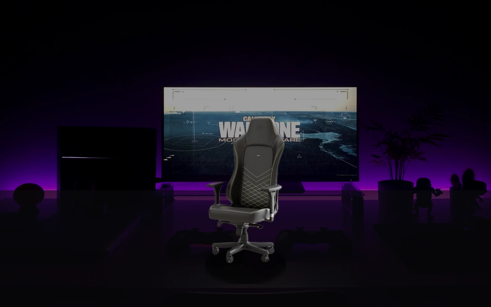 Noblechairs Hero in-room mockup from real product photo