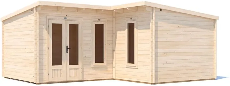Dunster House HellWolf 6x5m Log Cabin