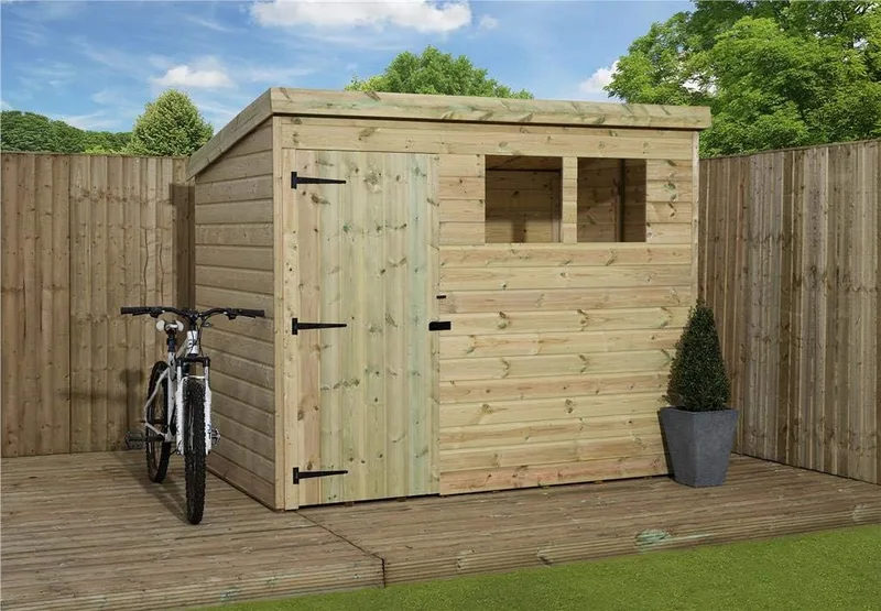 EMS Empire 1500 Pent Shed 8x6