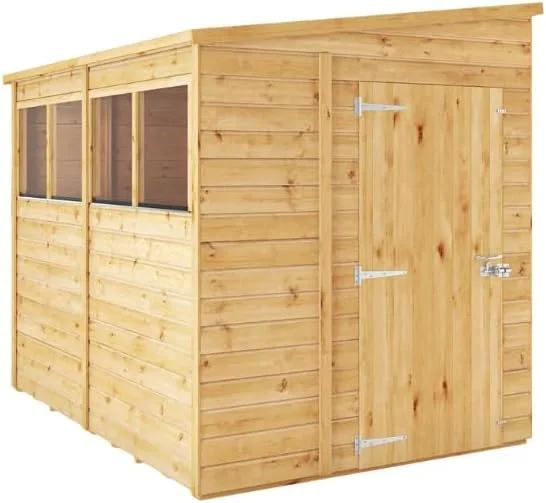 Waltons 8x6 Premium Shiplap Pent Shed